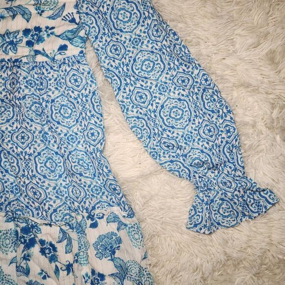 House Of Harlow 1960 Floral Mini Babydoll Dress - Picture 7 of 11